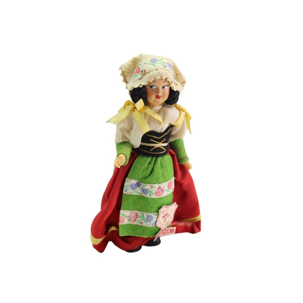 Roma B E T Doll Rome Italy Souvenir 88644 Vintage